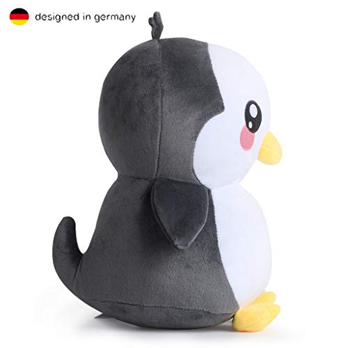 Corimori- Pablo el Pingüino (6+ Modelos) Animal de Peluche Juguete Bebés Niños, 26cm, Color Negro (1849)