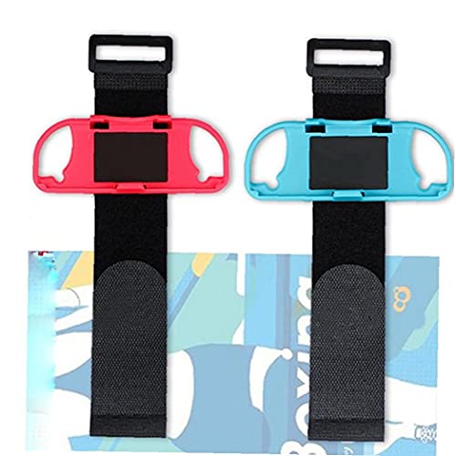 Correas de danza del controlador de pulseras Compatible con Nintendo Switch Dance Elastic Game Strap Strap 1pair