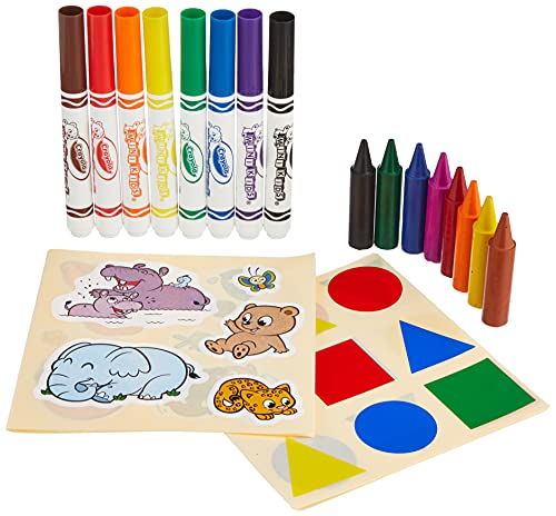 Crayola 10570 - Mi Primer Set De Colorear con Pegatinas