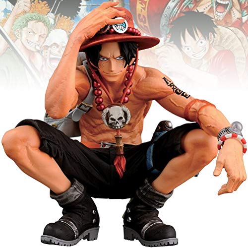 Cricia Figura de acción Estatua, Figuras de Personajes de Anime Estatua Luffy Doll Ace Figura Modelo Juguete Sabo Figuras Muñeca Dibujos Animados Personaje Adornos de Escritorio