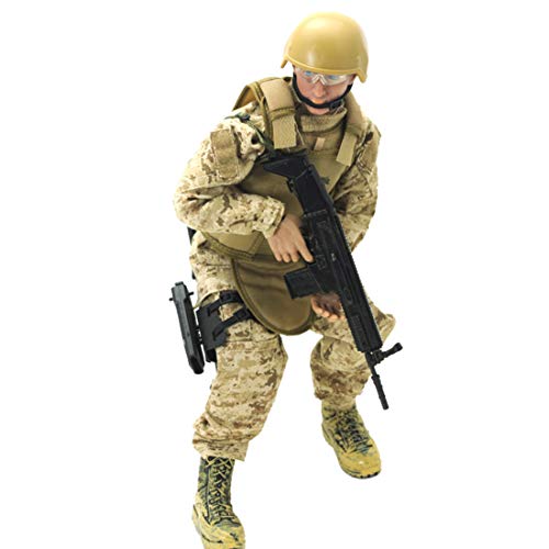 CT-Tribe Figuras de soldados de 1/6, 30 cm, figura de acción de soldados, juguete militar, colección de fans militares, sello marino