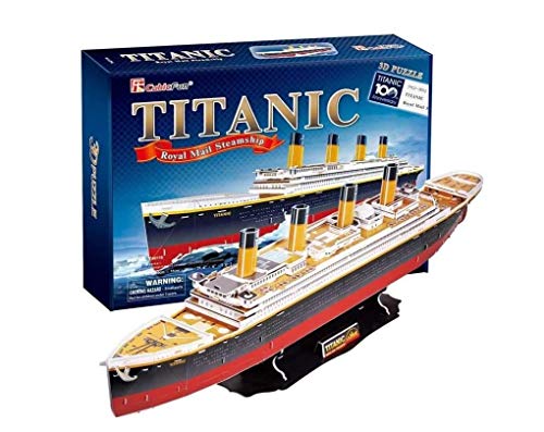 Cubic Fun- Puzzle 3D del Barco Titanic, 113 Piezas (771T4011)