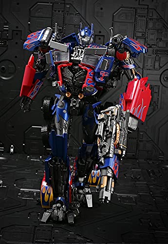 CZWNB El Juguete Transformers Favorito de los Niños， KO Transformers Toy Optimus Prime Movie Version Super Alloy Die-Fasting Figure Robot Toy Children's Gift,Juguete Modelo de Robot de deformación