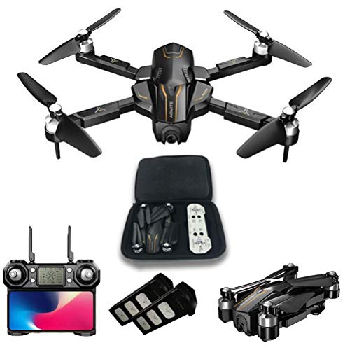 DCLINA Drone 30Mins Flight, GPS Drone con cámara para Adultos 4K UHD FPV, GPS RC Quadcopter con Motores sin escobillas, Distancia Control Remoto 1000M, Retorno automático, cámara Gran Angular 110 °