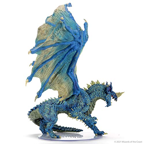 D&D Icons of The Realms: Figura Premium Dragón Azul Adulto