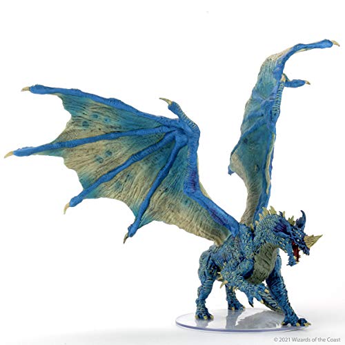 D&D Icons of The Realms: Figura Premium Dragón Azul Adulto