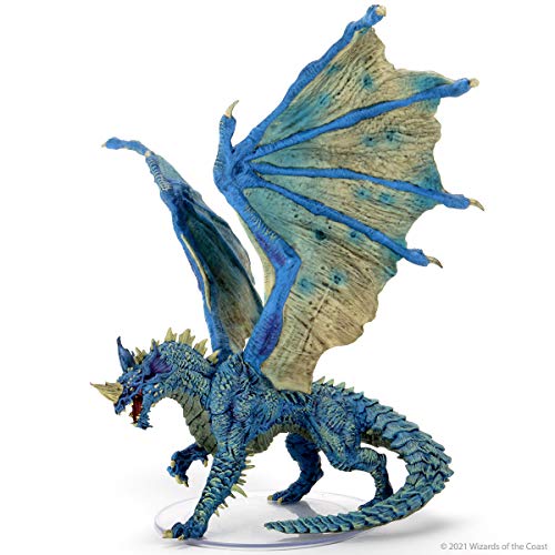 D&D Icons of The Realms: Figura Premium Dragón Azul Adulto