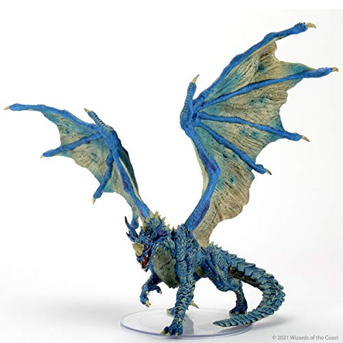 D&D Icons of The Realms: Figura Premium Dragón Azul Adulto