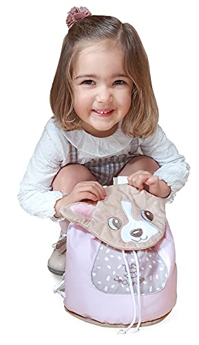 DE CUEVAS TOYS- Coche MUÑECA Plegable DIDI 81X42X80 CM Mochila INCLUIDA, Multicolor (1)