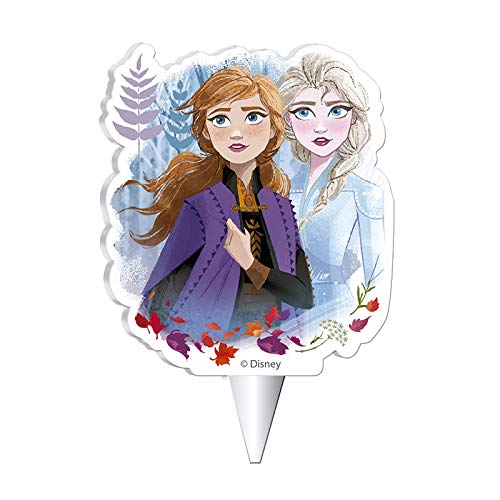 Dekora - Vela de Cumpleaños 2D de Disney Frozen 2