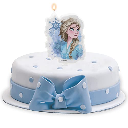 Dekora - Vela de Cumpleaños 2D de Disney Frozen 2 Elsa