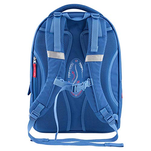 Depesche TOPModel 10937 Love Letters - Mochila escolar, aprox. 23 x 34 x 44 cm, color azul