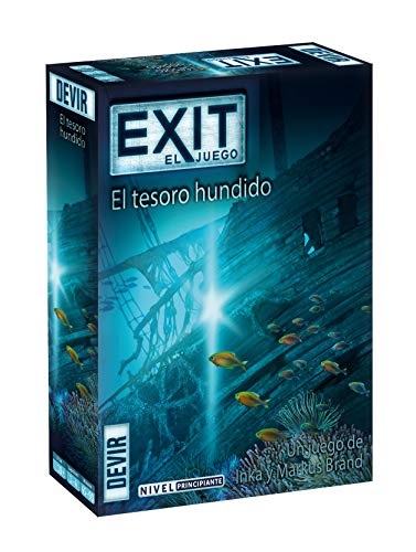 Devir Exit: La Isla olvidada, Ed Español (BGEXIT5), Color/Modelo Surtido + Exit: El Tesoro Hundido, Ed Español (Bgexit7)