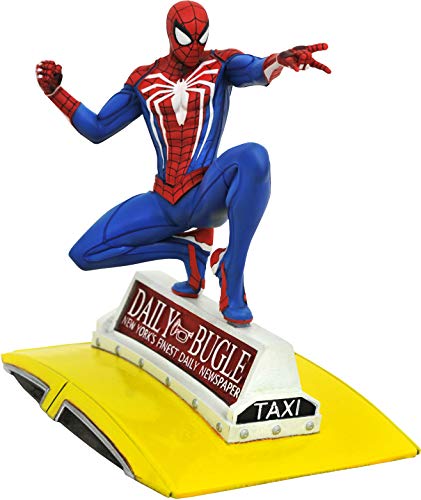 Diamond Select Toys Gallery Marvel: PS4 Game Spider-Man on Taxi PVC Statue (SEP201925)