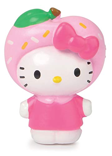 Dickie Toys 253242002 Hello Kitty Apple + Keroppi Coconut - Juego de 2 vehículos de aluminio fundido, figuras extraíbles, longitud del vehículo: 6 cm, tamaño de la figura: 2,5 cm