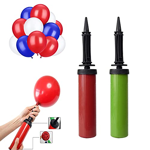 Diko 2 Pcs Bomba para Globos Bidireccional Hinchador, Hinchador de Globos , perfecto para todo tipo de globos de Látex y de Aluminio