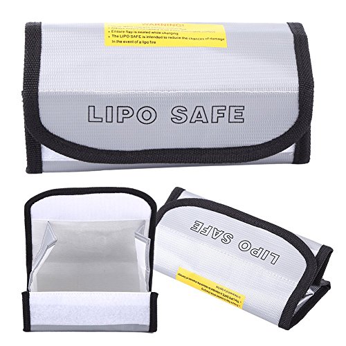 Dilwe Lipo Batería Bolsa de Seguridad, Ignífugo A Prueba de Explosiones Safety Guard Case Bateria Cargando Bolsa de Proteccion Sack Pouch Protector