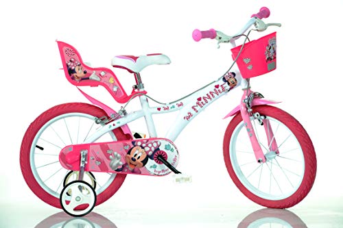 Dino Bikes 612l-nn Minnie Bicycle, Inch Bicicleta, Niñas, Rosa, 30,48 cm (12 Pulgadas)