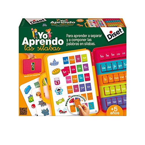 Diset - Yo aprendo a Escribir - Juego Educativo a Partir de 4 años + Yo aprendo Las sílabas - Juego Educativo a Partir de 5 años