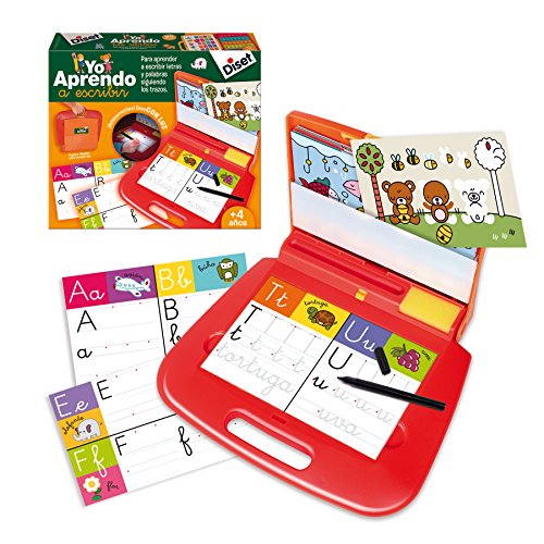 Diset - Yo aprendo a Escribir - Juego Educativo a Partir de 4 años + Yo aprendo Las sílabas - Juego Educativo a Partir de 5 años