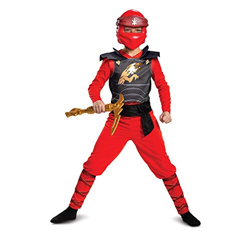 Disguise Disfraz Ninjago Niño Rojo, Disfraz Ninja Niño Disponible En Talla S