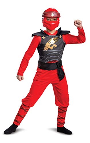 Disguise Disfraz Ninjago Niño Rojo, Disfraz Ninja Niño Disponible En Talla S