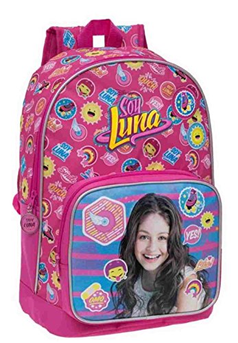 Disney 33923A Yo Soy Luna Mochila Escolar, 16.93 litros, Color Rosa