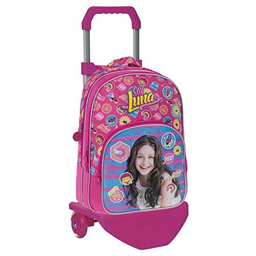 Disney 33924M1 Yo Soy Luna Mochila Escolar, 29.57 litros, Color Rosa