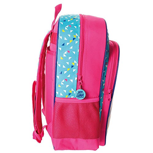 Disney 48523A1 Soy Luna Roller Zone Mochila Escolar, 40 cm, 15.6 Litros, Multicolor