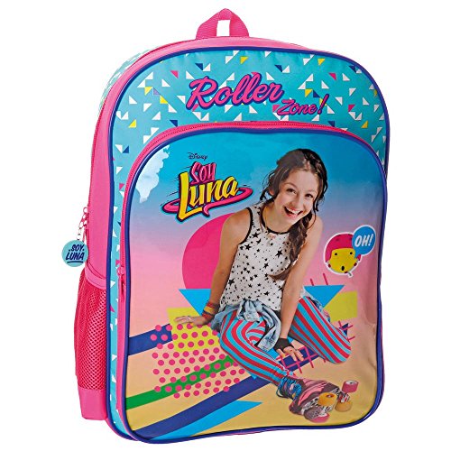 Disney 48523A1 Soy Luna Roller Zone Mochila Escolar, 40 cm, 15.6 Litros, Multicolor