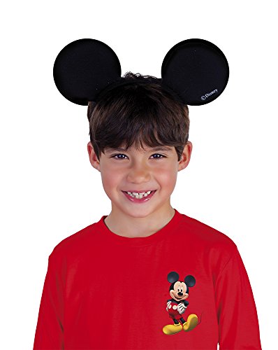 Disney - Diadema con orejas de Mickey Mouse para niños, infantil talla única (Rubie's 30202)