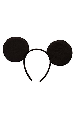 Disney - Diadema con orejas de Mickey Mouse para niños, infantil talla única (Rubie's 30202)