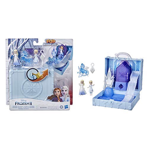 Disney Frozen Ahtohallan - Juego de 2 Figuras de Ahallan con asa, Incluye 2 muñecas Elsa