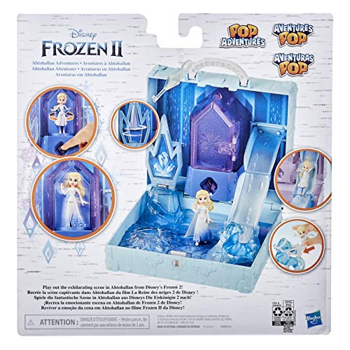 Disney Frozen Ahtohallan - Juego de 2 Figuras de Ahallan con asa, Incluye 2 muñecas Elsa