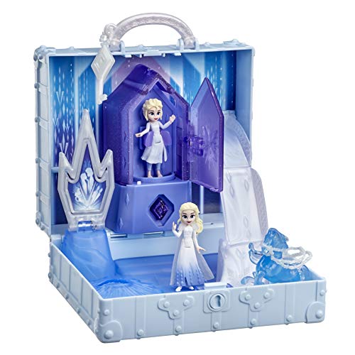 Disney Frozen Ahtohallan - Juego de 2 Figuras de Ahallan con asa, Incluye 2 muñecas Elsa