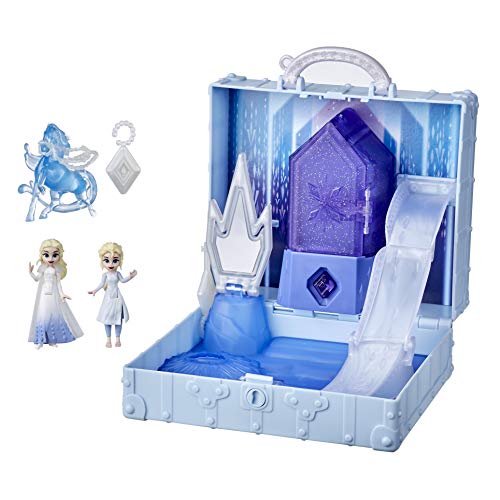 Disney Frozen Ahtohallan - Juego de 2 Figuras de Ahallan con asa, Incluye 2 muñecas Elsa