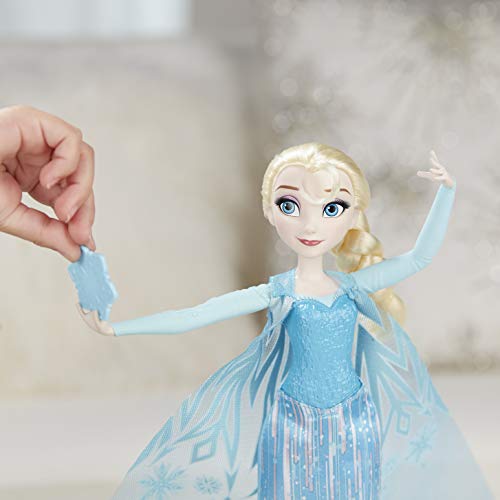 Disney Frozen - Muñeca Elsa Copos mágicos (Hasbro B9204EU4)