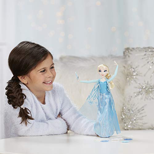 Disney Frozen - Muñeca Elsa Copos mágicos (Hasbro B9204EU4)