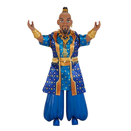 Disney Genie Fashion Doll en Forma Humana, Figura con Ropa y Accesorios, Inspirado en la película de acción en Vivo de Aladdin, Juguete para niños de 3 años