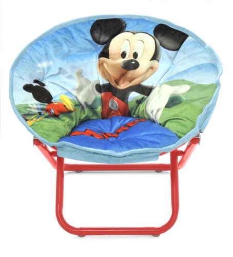 Disney Mickey Mouse - Silla de platillo para niños pequeños