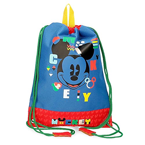 Disney Mickey Shape Shifter mochila Saco Multicolor 27x34 cms Poliéster