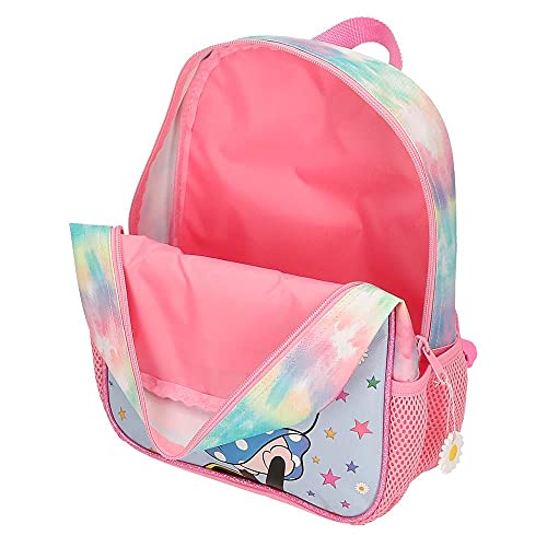 Disney Minnie Wild Flower Mochila Preescolar Multicolor 23x28x10 cms Poliéster 6,44L