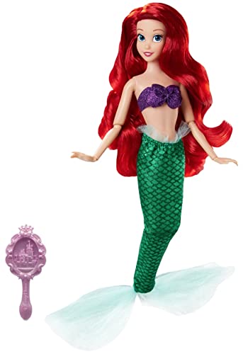 Disney Parks Exclusivo - Muñeca de 12 pulgadas con cepillo - Ariel