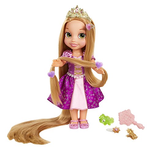 Disney Princess 72512 – 11L Rapunzel con Pelo Extra Largo, Lila, 35 cm