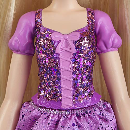 Disney Princess Princess Brillo Real Rapunzel (Hasbro E4157ES2) , Color/Modelo Surtido