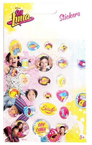 Disney Soy Luna Adhesivos Decorativos con diseño de Diamantes, Multicolor (Canenco B.V SL16275)