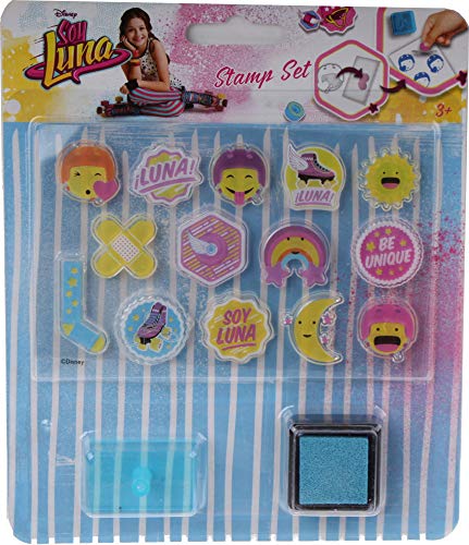 Disney Soy Luna Luna-Sello Transparente, Multicolor (Canenco B.V SL17268)