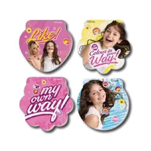 Disney Soy Luna Mini Memopad 4X, Multicolor (Canenco B.V SL16227)