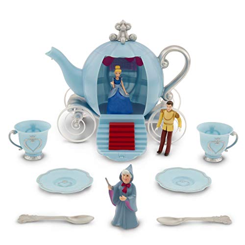 Disney Store Play - Juego de figuras de personajes de Cenicienta y Princesa Smemorina, Hada, Principio, Carroza Orginal, Proveniencia de EE. UU.