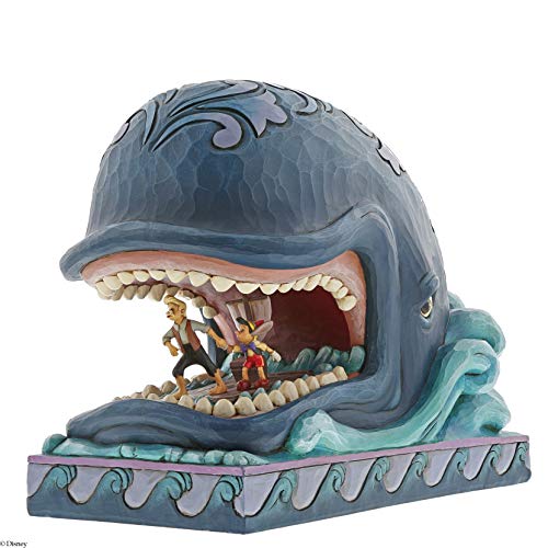 Disney Traditions, Figura de Pinocho en la ballena, para coleccionar, Enesco